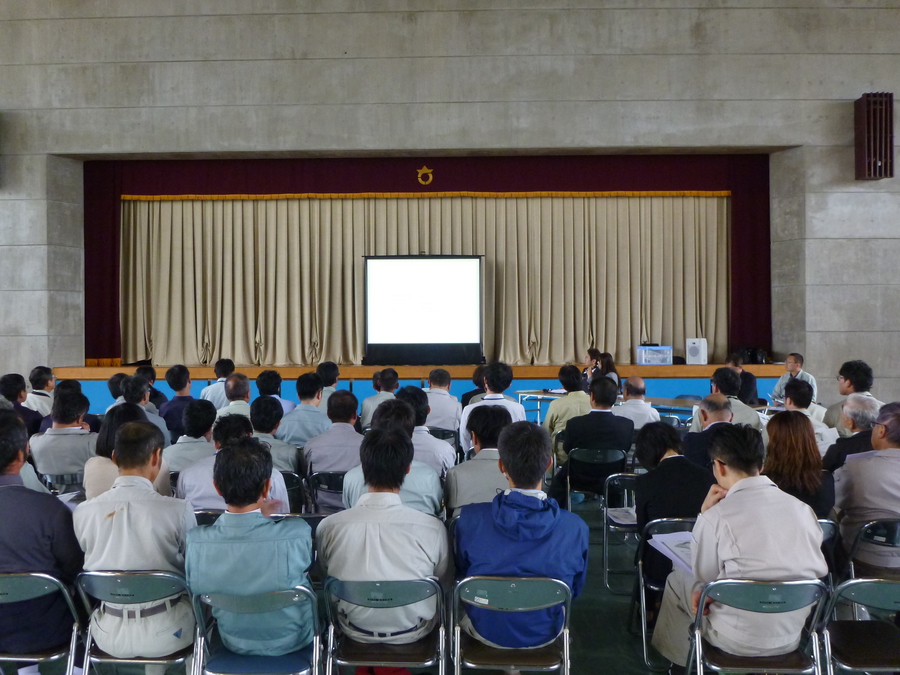 認定こども園の工事見学会