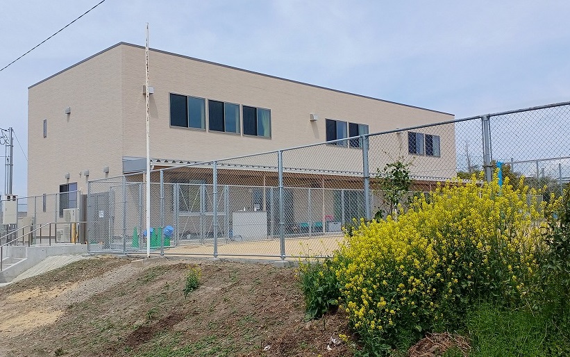 米原小学校区放課後児童クラブ室　完成