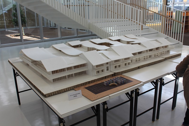 守山中学校校舎改築の内覧会