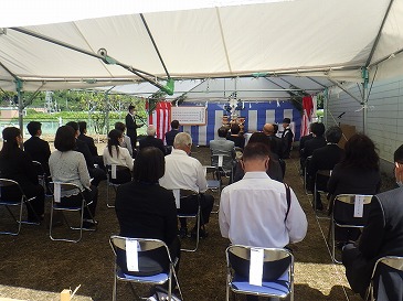 旧保育園施設の改修工事ー起工式ー