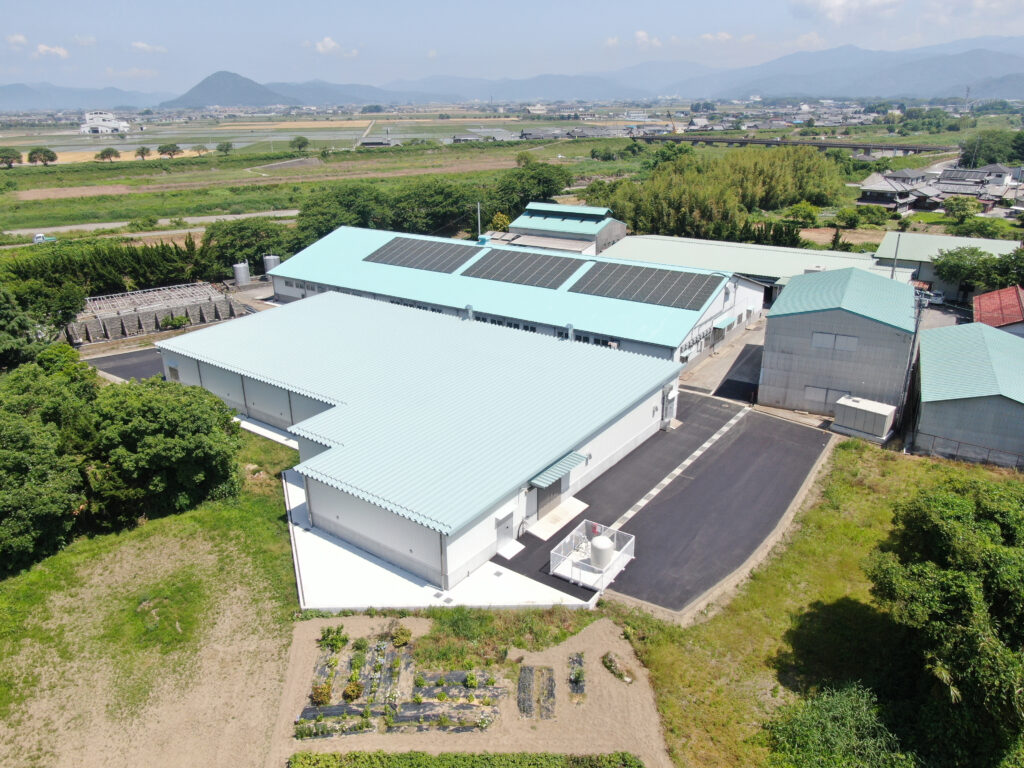 国内唯一の絹紡メーカー　中川絹糸株式会社工場　新築